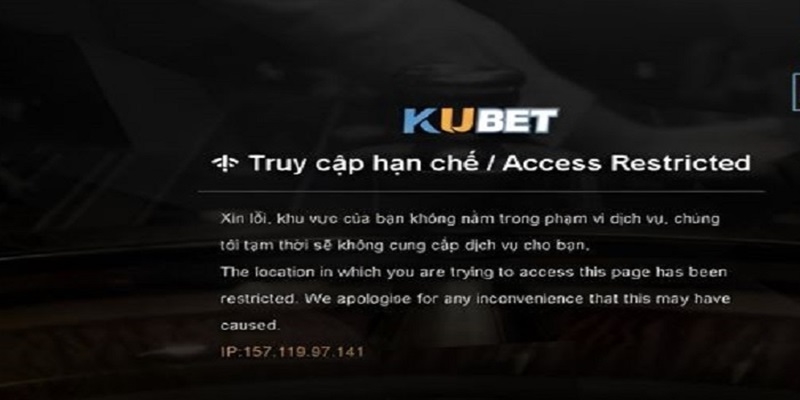 Nhiều lý do khiến đường link KUBET bị chặn